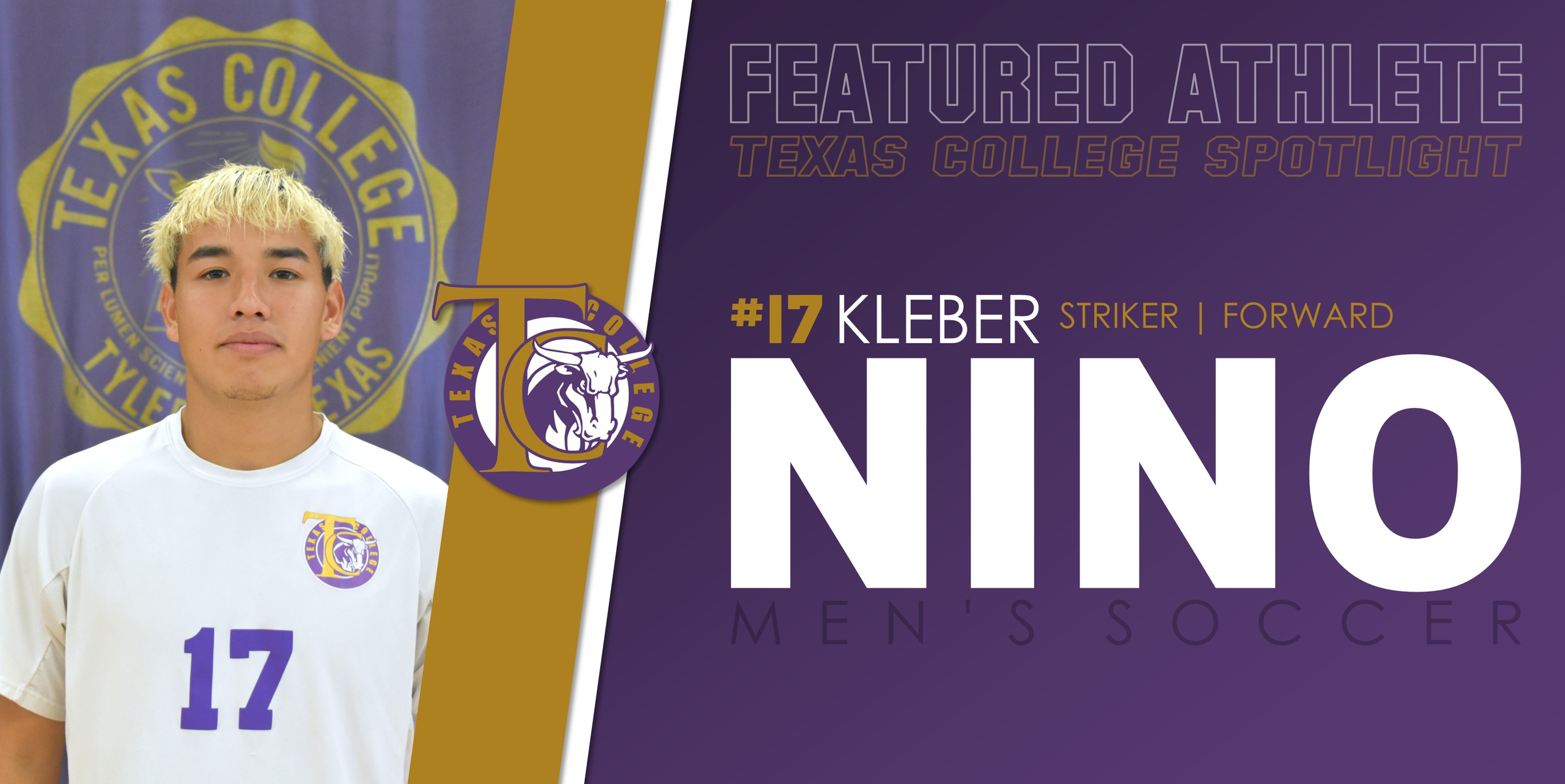 Kleber Nino Selected as Featured Athlete
