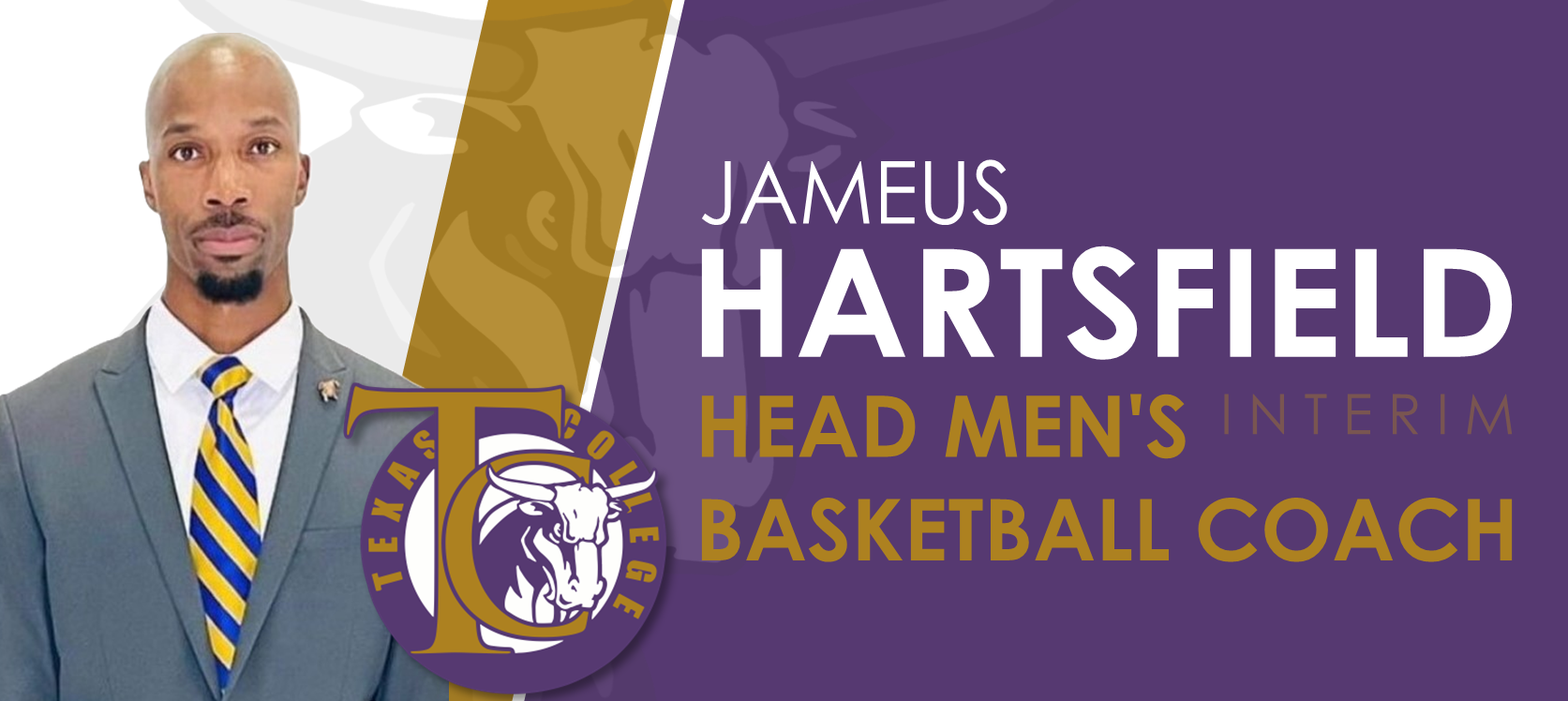 Jameus Hartsfield Named Interim Head Basketball Coach
